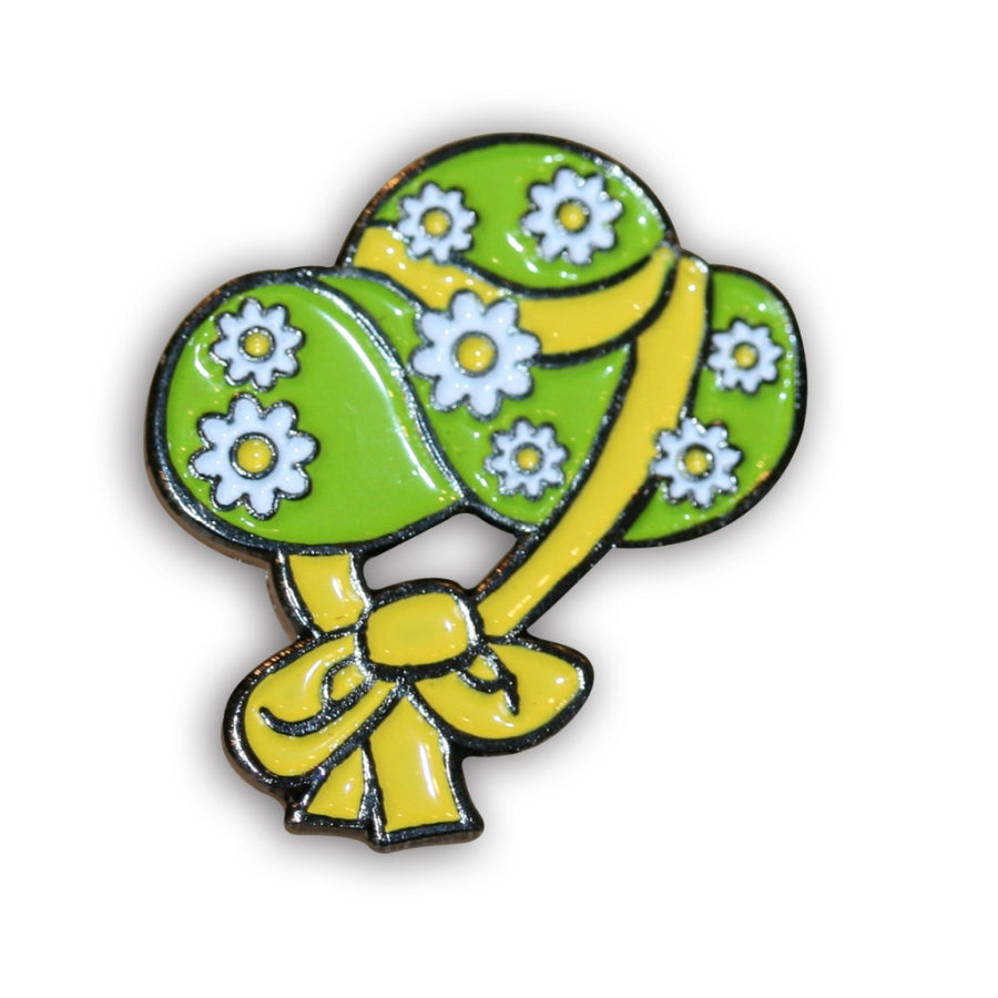 Easter Bonnet - Hat Pin Badge - 2013