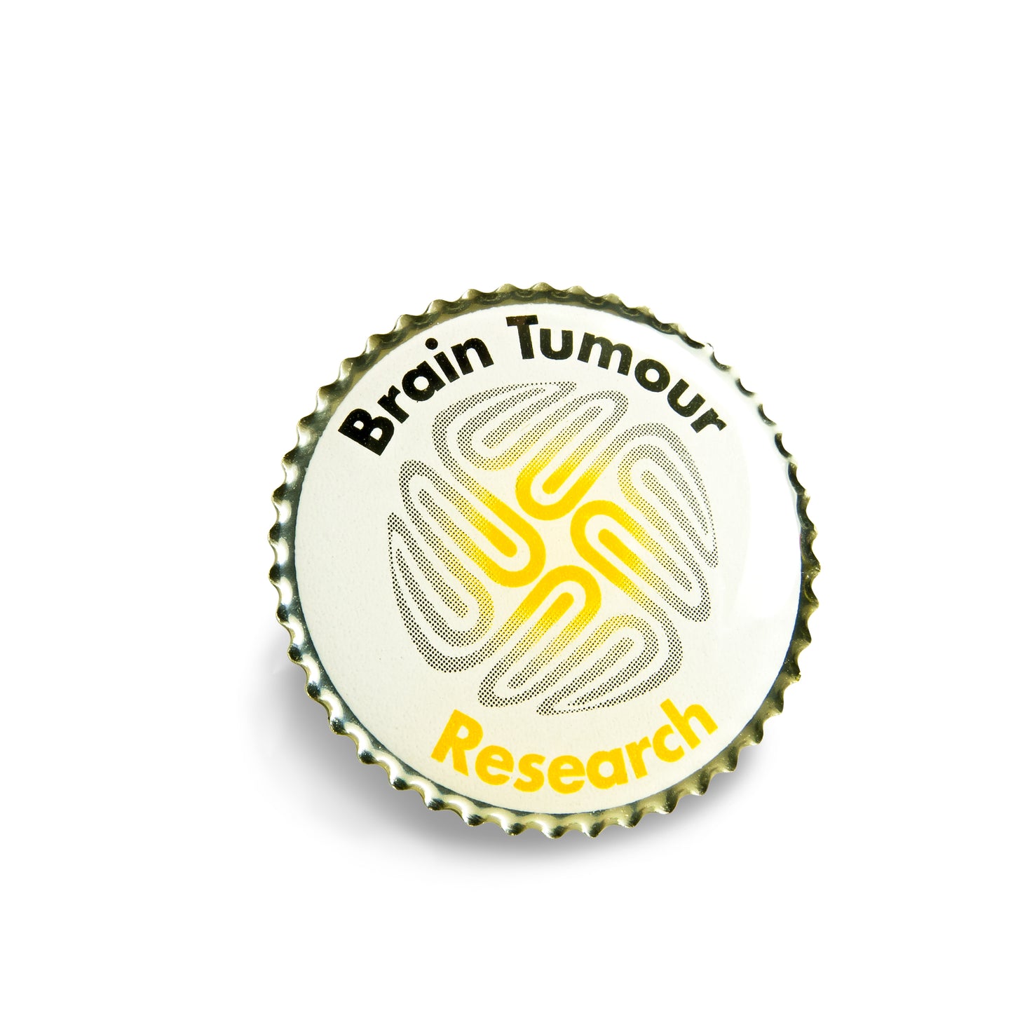 Brain Tumour Research Logo Pin Badge