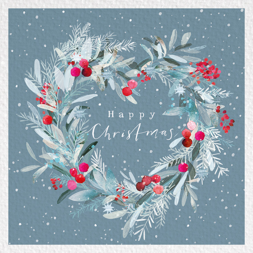 Heart Wreath - Pack of 10 Christmas Cards