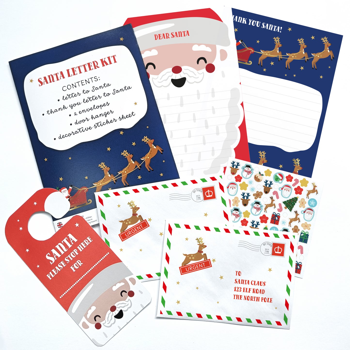 Santa Letter Kit