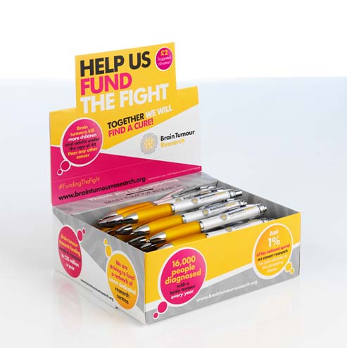 Brain Tumour Research Logo Pen | Brain Tumour Research