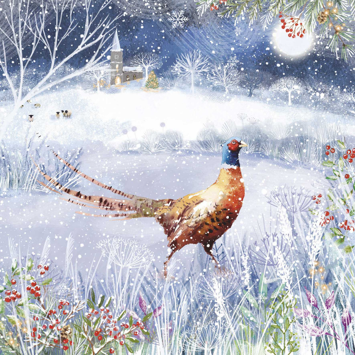 Pheasant Christmas Cards