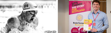 Archie Goodburn campaigning for UK research investment in brain tumours