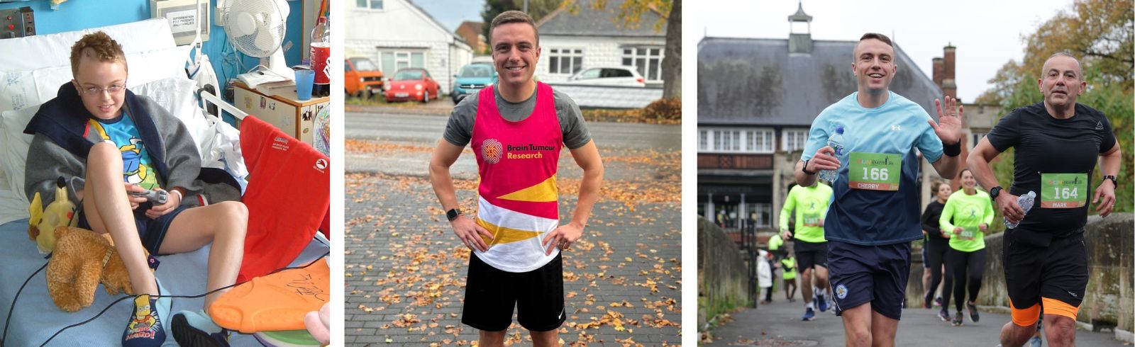 Running success for man who relearnt how to walk after childhood brain