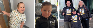 Six year old inspires dad to race for research