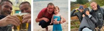 Brain cancer patient Stephen before glioblastoma diagnosis