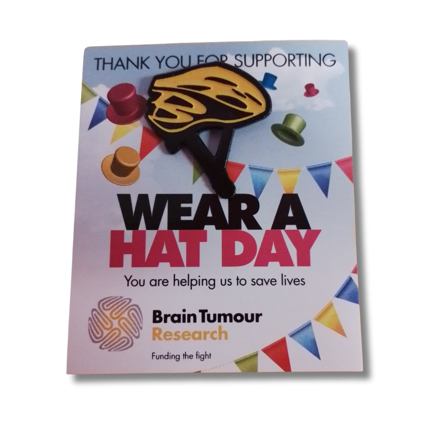 Cyclist Hat Pin Badge