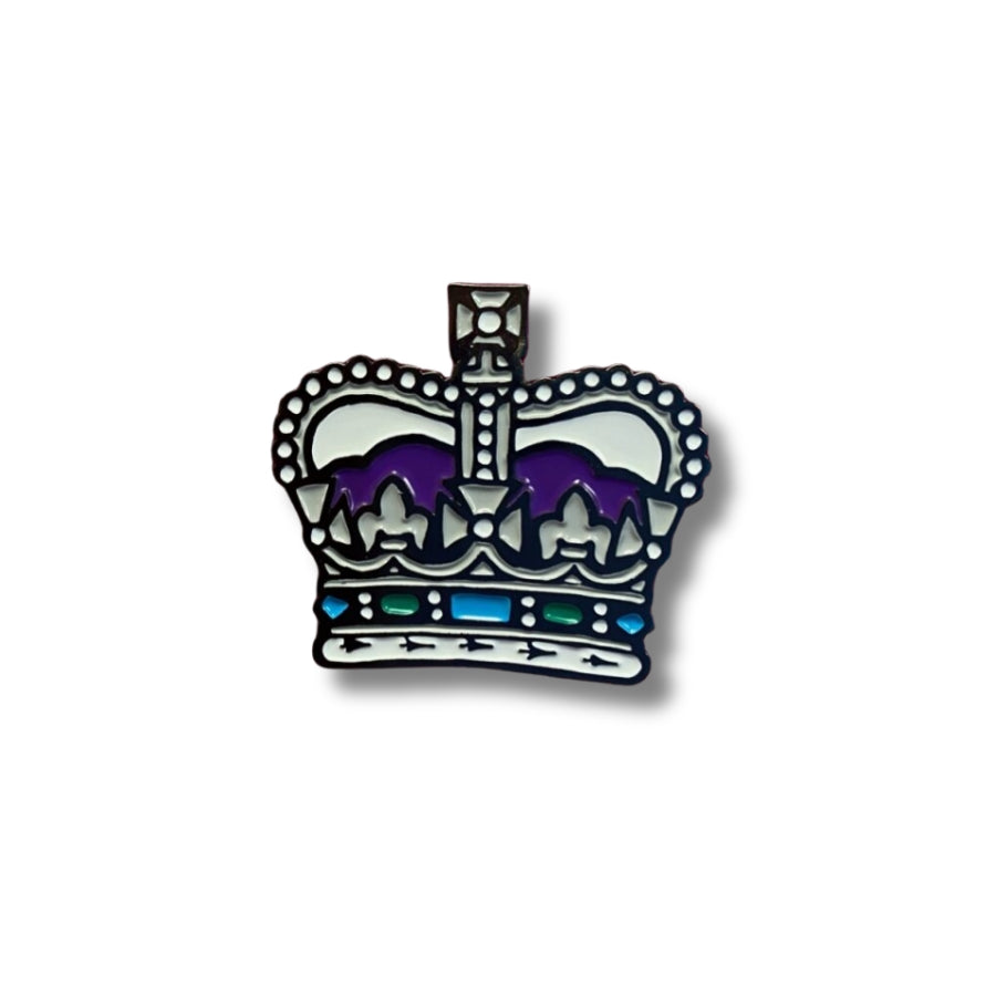 Crown Pin Badge