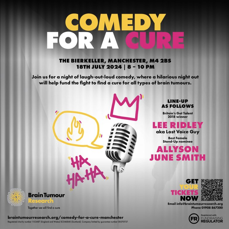 Comedy for a Cure Manchester