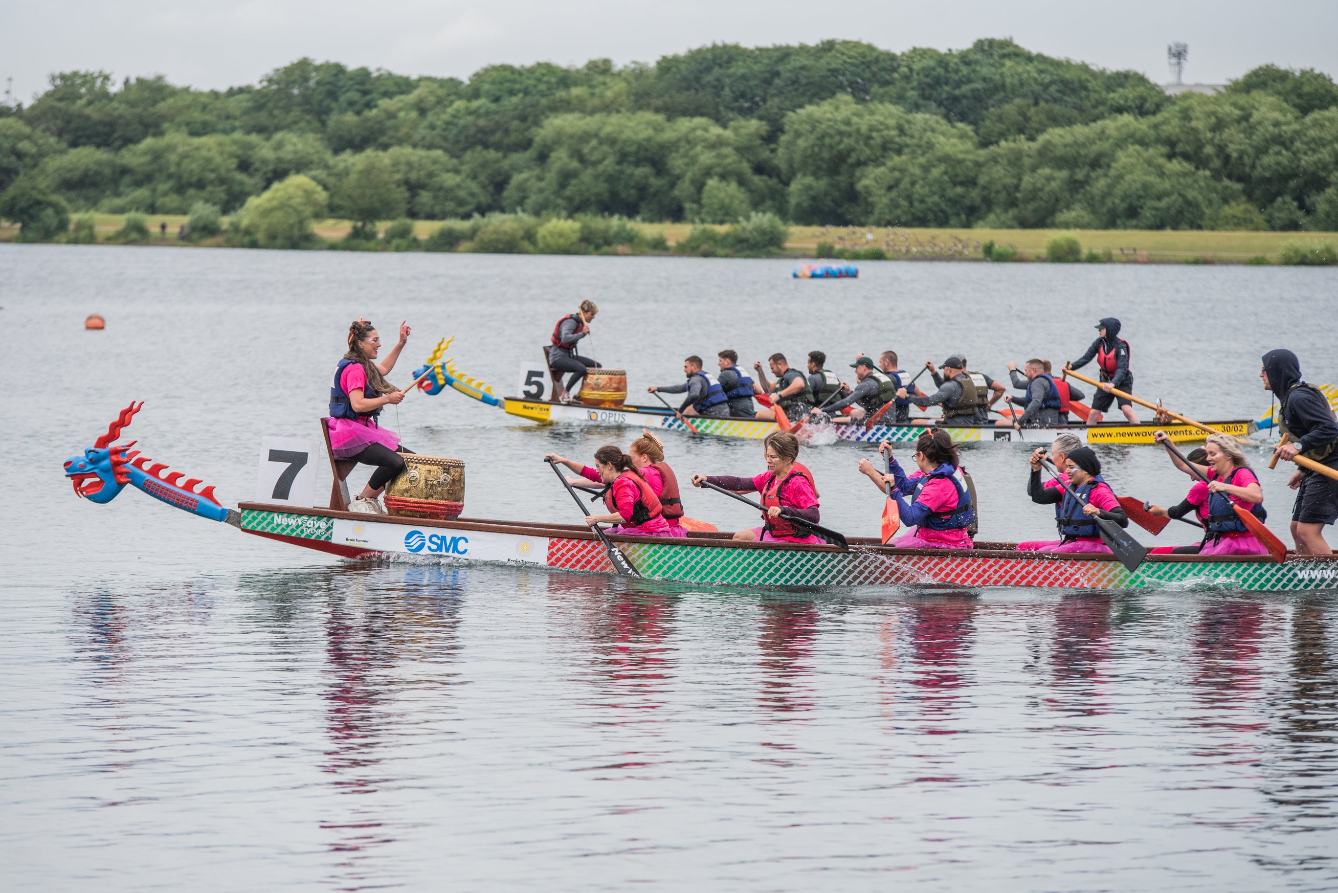 Milton Keynes Dragon Boat Festival 2025 in aid of Brain Tumour Research