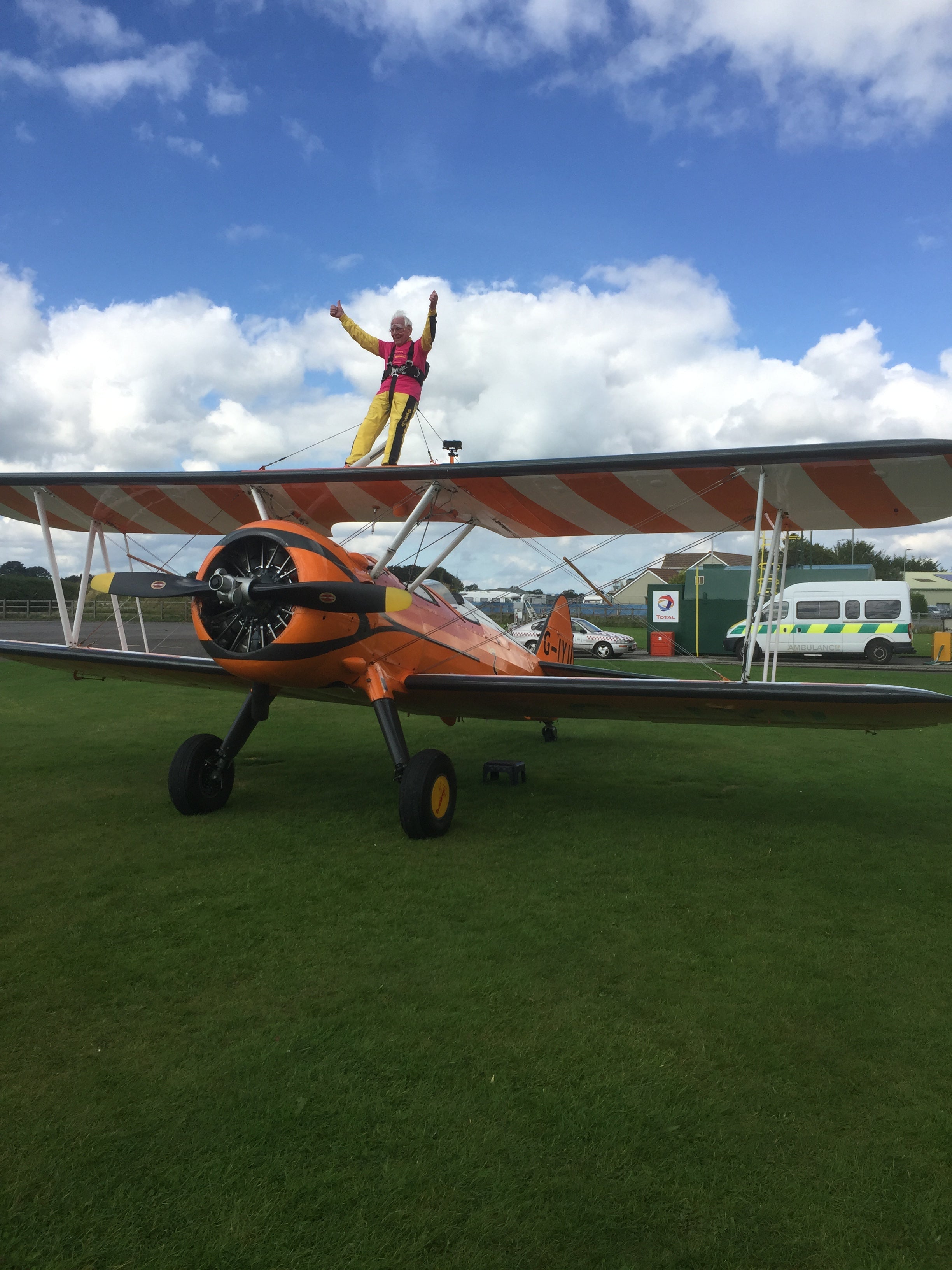 Wing Walks at Headcorn Airfield, Maidstone, Kent