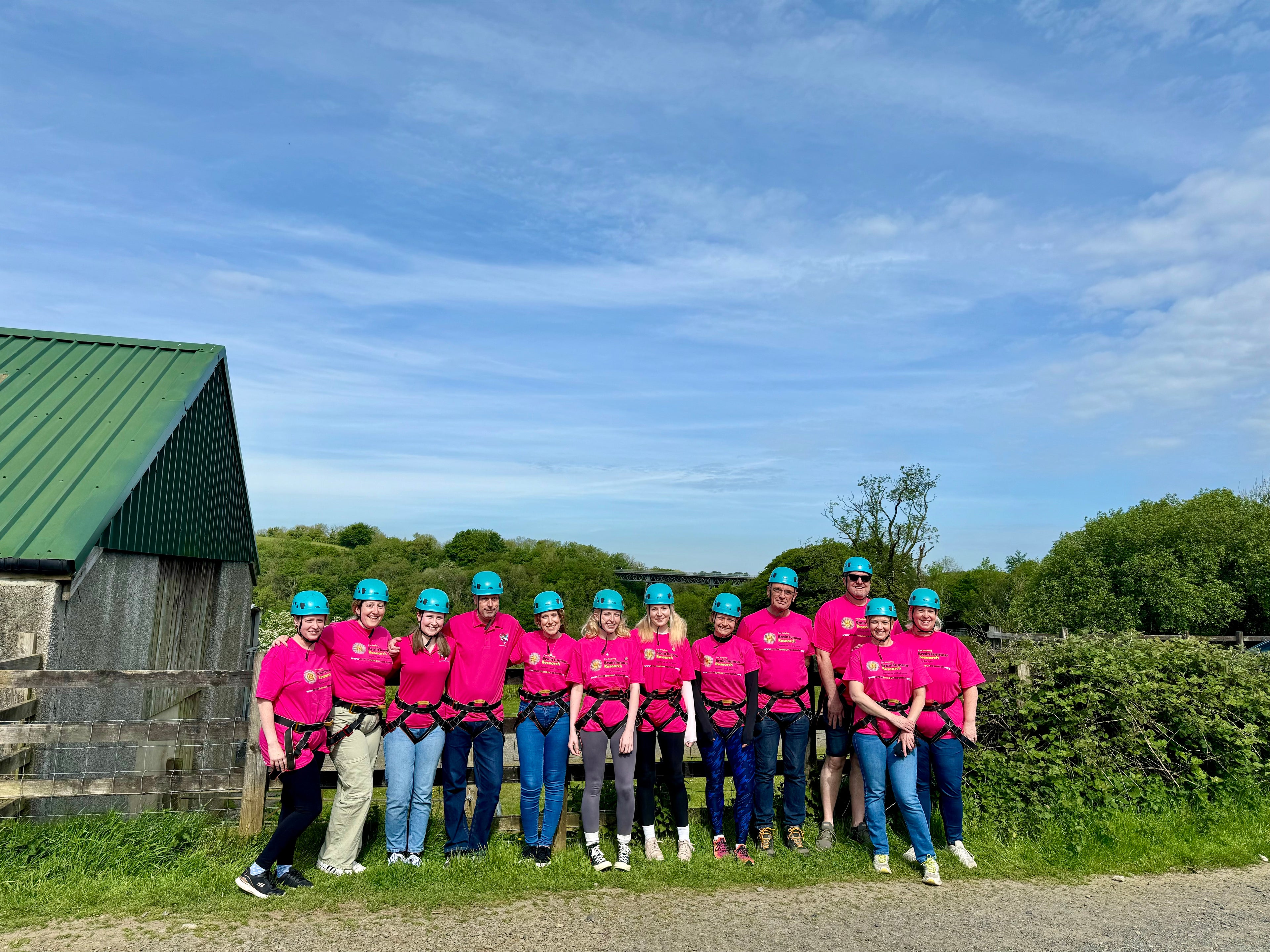 Abseil from Millers Dale Bridge