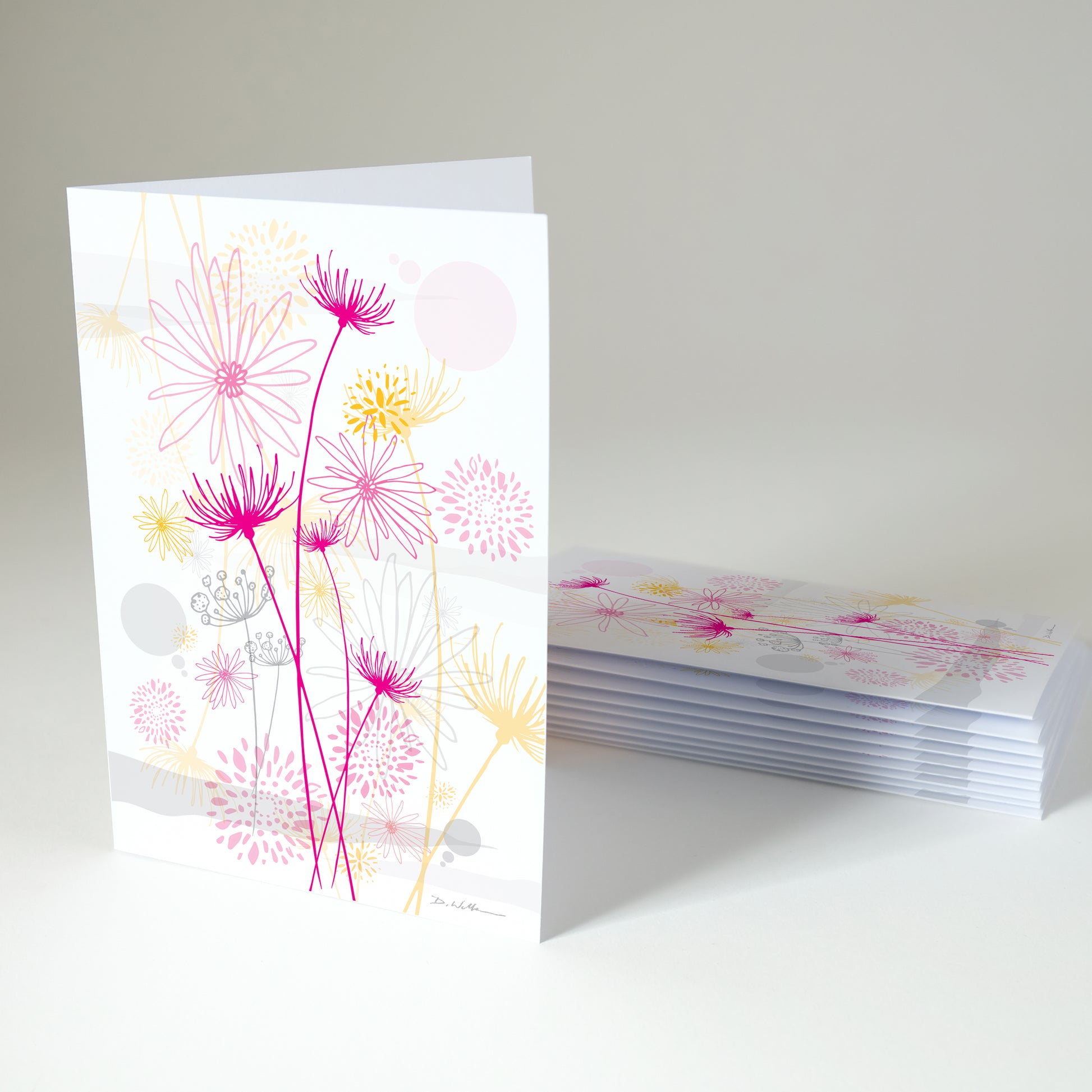 Floral Notelets Daisy |  Note Cards | Brain Tumour Research