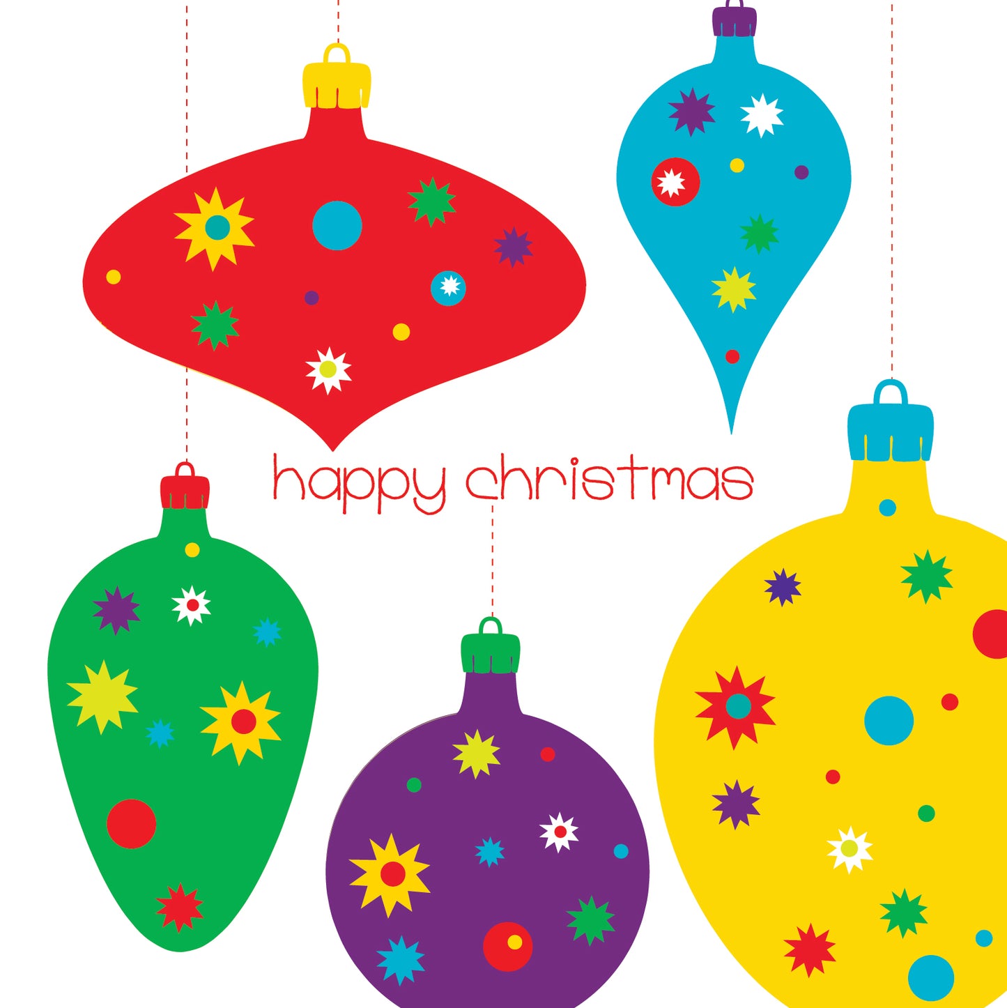 Christmas Baubles Cards | Brain Tumour Research