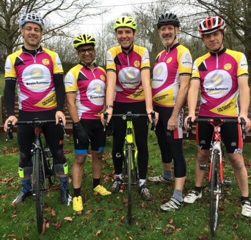 Cycling Jersey With Cyclist | Brain Tumour Research