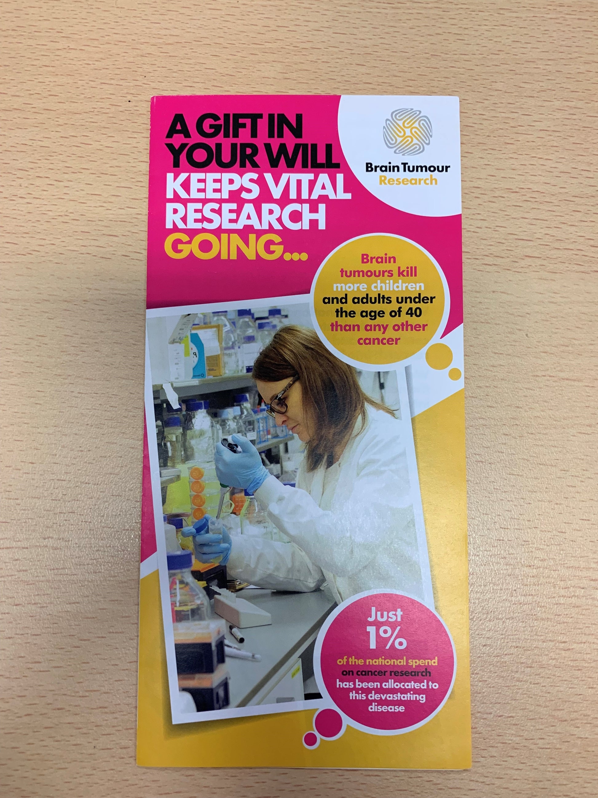 Legacy Leaflet | Brain Tumour Research