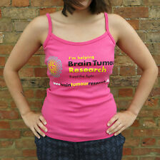 Pink Strappy Vest | Brain Tumour Research