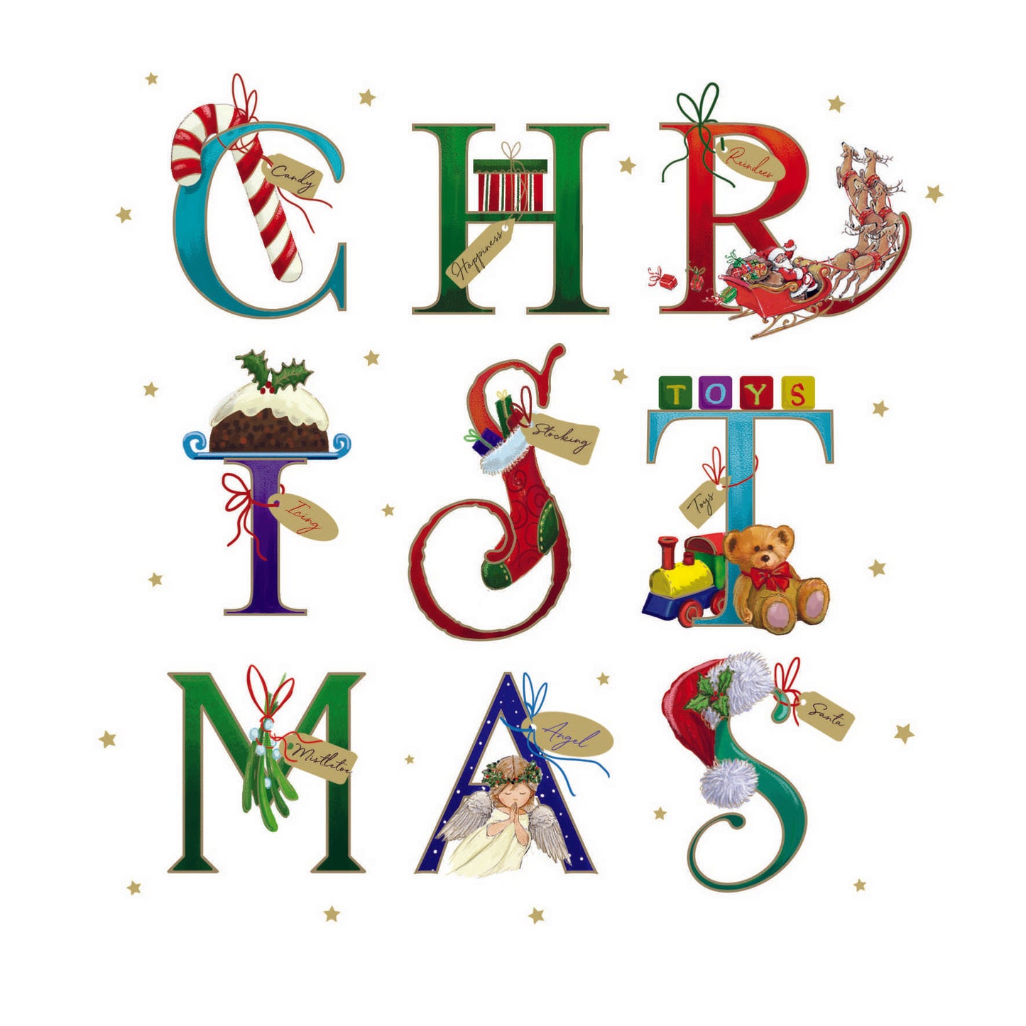 Christmas Text Cards | Brain Tumour Research