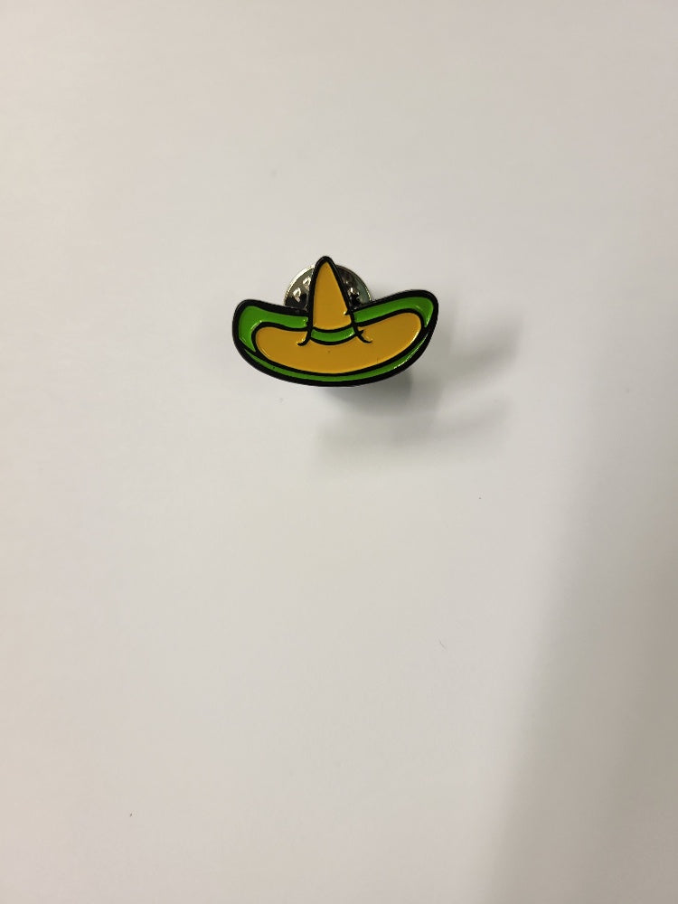 Mexican Sombrero - Hat Pin Badge